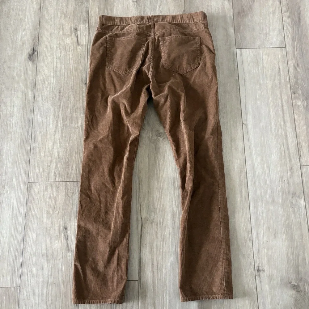 J. Crew Flex Slim Fit Corduroy Pants Men's Size 30x30 Light Brown